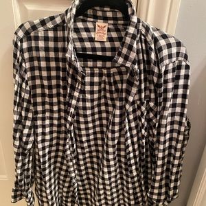 Faded Glory Large Checkered Flannel
